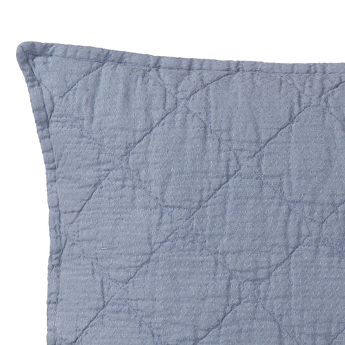 Lousa cushion, light grey blue, 100% linen | URBANARA cushion covers