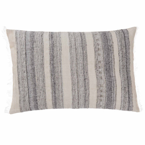 Bundi blanket in black & cream, 60% linen & 40% silk |Find the perfect silk blankets