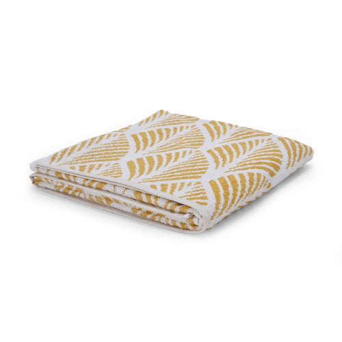 Mustard & White Coimbra Handtuch | Home & Living inspiration | URBANARA