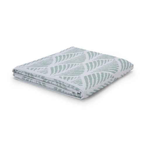 Light grey green & White Coimbra Handtuch | Home & Living inspiration | URBANARA