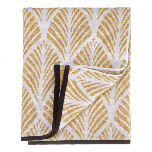 Mustard & White Coimbra Strandtuch | Home & Living inspiration | URBANARA
