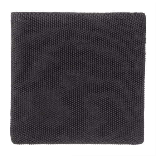 Antua Cotton Blanket charcoal, 100% cotton