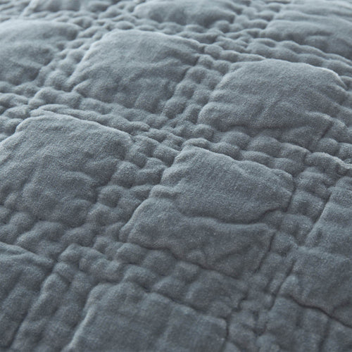 Samana Cushion Cover [Green grey]