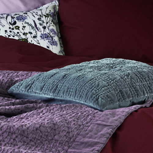 Samana cushion cover, green grey, 100% cotton |High quality homewares