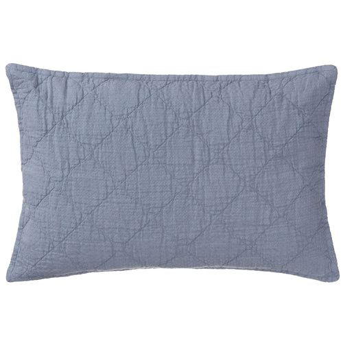 Lousa cushion, light grey blue, 100% linen