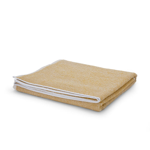 Mustard & White Ventosa Handtuch | Home & Living inspiration | URBANARA