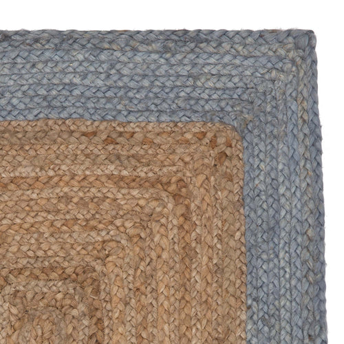 Nandi Doormat in natural & light grey blue | Home & Living inspiration | URBANARA