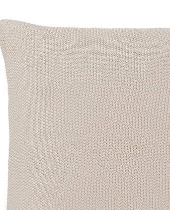 Antua cushion cover, cream, 100% cotton