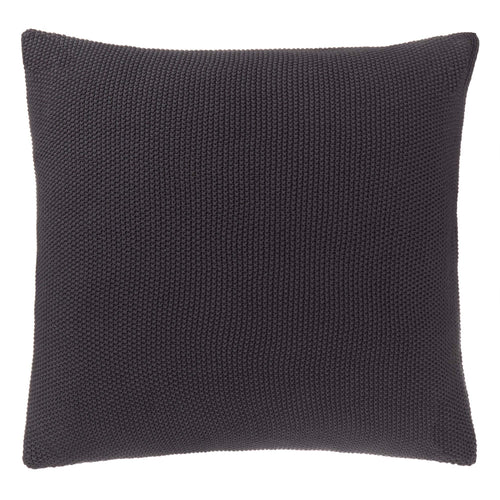 Antua cushion cover, charcoal, 100% cotton