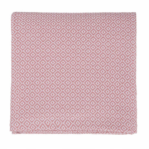 Mondego Cotton Blanket [Dark blue/White]
