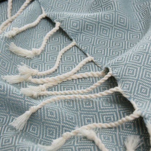 Cesme Hammam Towel in green grey & white | Home & Living inspiration | URBANARA