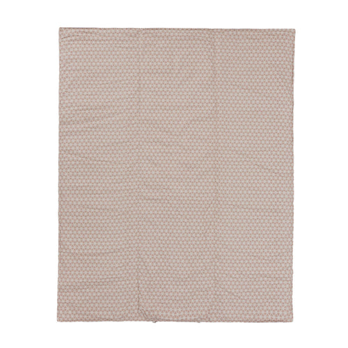 Saldanha Picnic Blanket powder pink & natural & grey, 75% cotton & 25% linen | Find the perfect picnic blankets