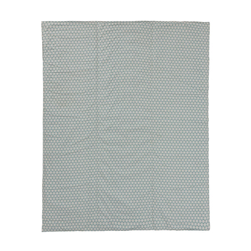 Saldanha Picnic Blanket blue grey & natural & taupe, 75% cotton & 25% linen | URBANARA picnic blankets