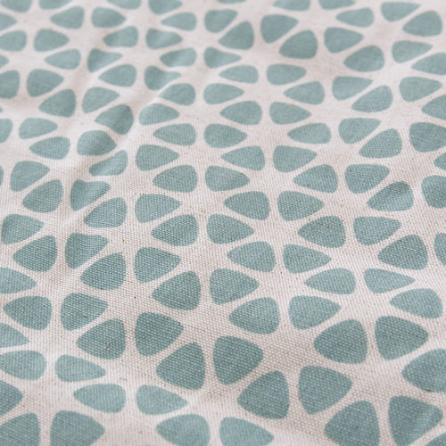 Saldanha Picnic Blanket blue grey & natural & taupe, 75% cotton & 25% linen | High quality homewares