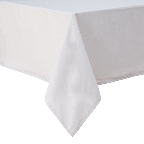 Teis table cloth, light grey, 100% linen