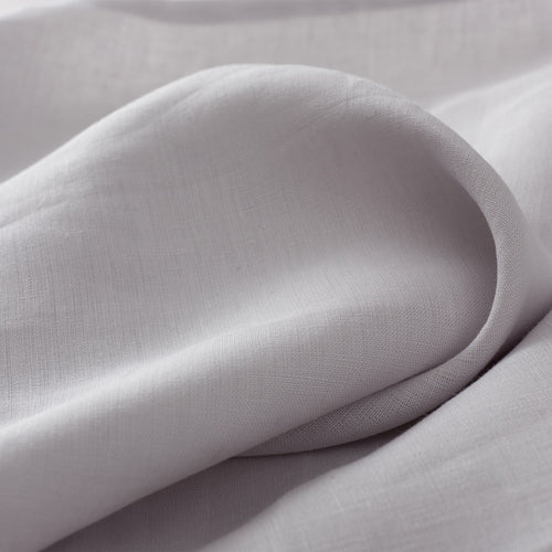 Teis table runner, light grey, 100% linen | URBANARA table runners