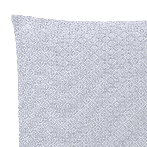 Mondego cushion cover, light grey & white, 100% cotton | URBANARA cushion covers