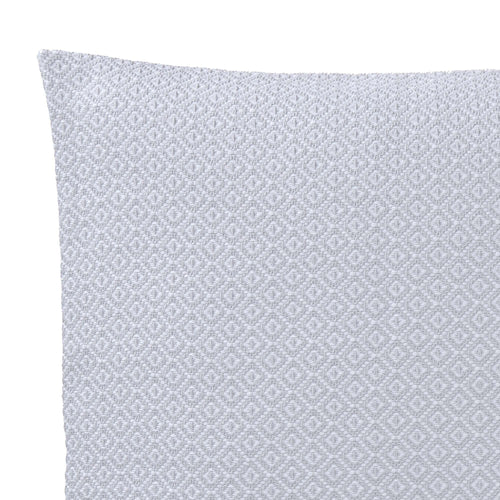 Mondego cushion cover, light grey & white, 100% cotton | URBANARA cushion covers