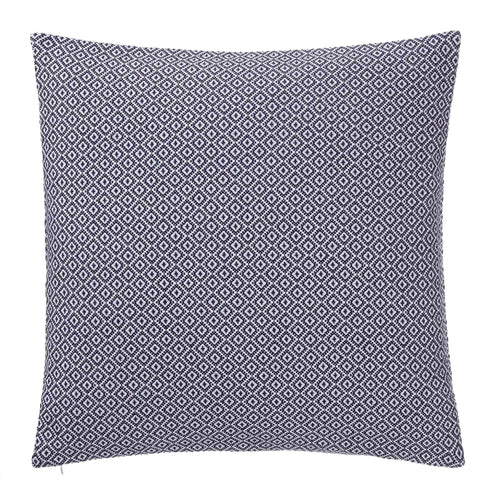Mondego cushion cover, dark blue & white, 100% cotton