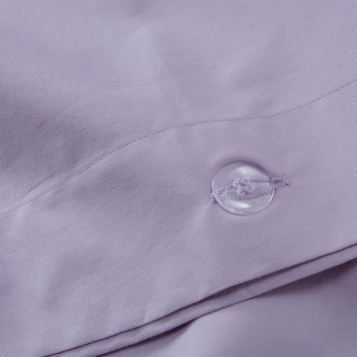 Perpignan duvet cover in light purple grey, 100% combed cotton |Find the perfect percale bedding