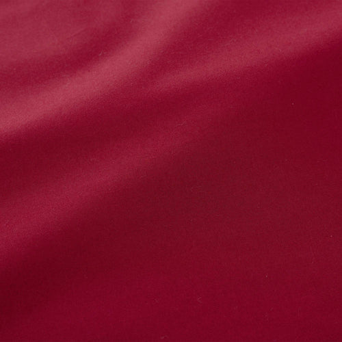 Perpignan pillowcase, ruby red, 100% combed cotton |High quality homewares