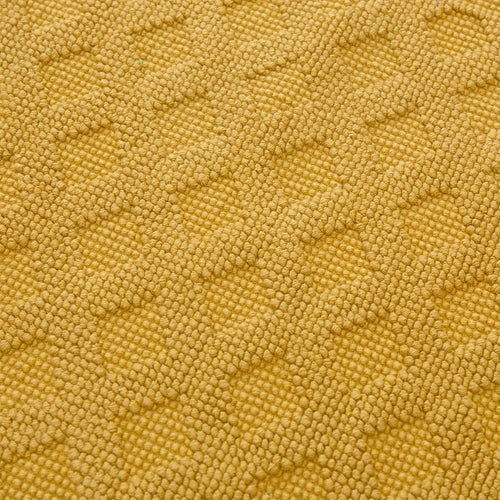 Osuna bath mat, mustard, 100% cotton |High quality homewares
