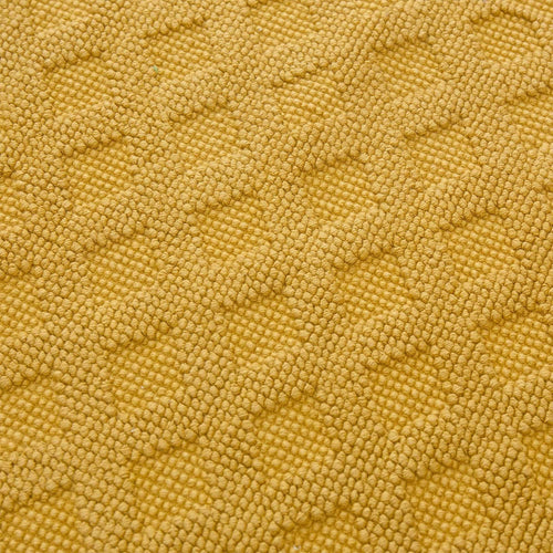 Osuna bath mat, mustard, 100% cotton |High quality homewares