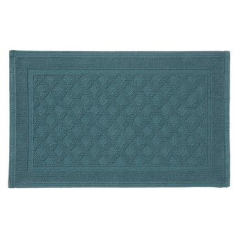 Osuna bath mat, green grey, 100% cotton