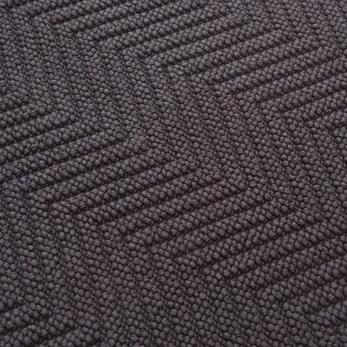 Tajo bath mat, charcoal, 100% cotton | URBANARA bath mats