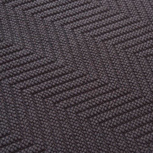 Tajo bath mat, charcoal, 100% cotton | URBANARA bath mats