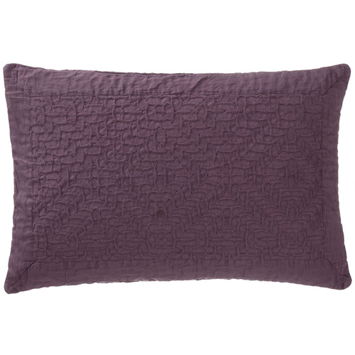 Alviela Cotton Bedspread [Aubergine]