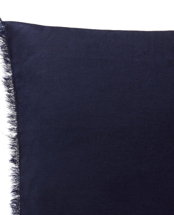 Bellvis cushion cover, dark blue, 100% linen