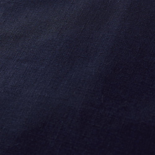 Bellvis cushion cover, dark blue, 100% linen | URBANARA cushion covers