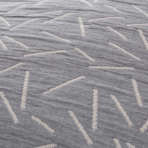 Alcains cushion cover in grey & sand, 80% cotton & 20% polyester |Find the perfect cushion covers