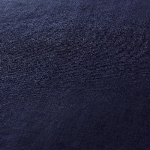 Estoril cushion cover, dark blue, 100% linen |High quality homewares