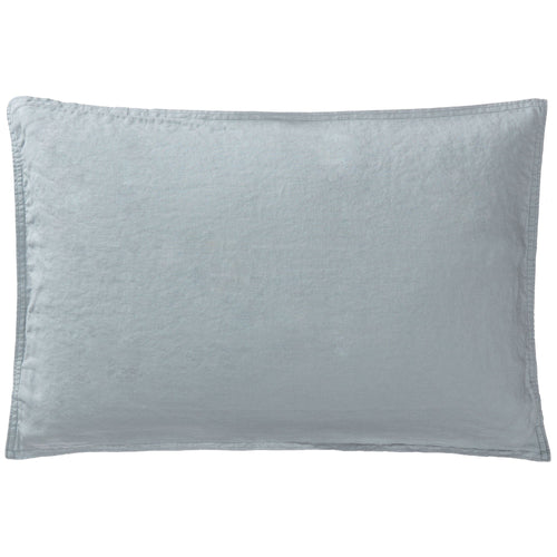 Estoril cushion cover, green grey, 100% linen