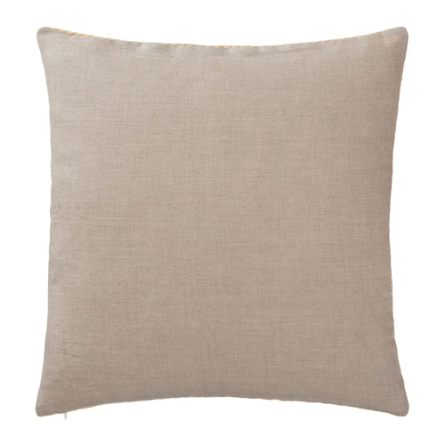 Gotland cushion cover, mustard & cream, 100% wool & 100% linen |High quality homewares