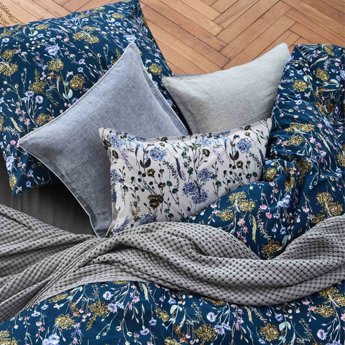 Multicolour & Dark blue Laviano Kissenbezug | Home & Living inspiration | URBANARA