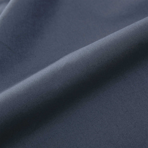 Manteigas fitted sheet, dark grey blue, 100% organic cotton | URBANARA fitted sheets