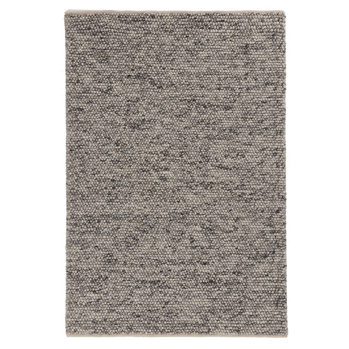 Ravi rug, off-white & grey, 70% new wool & 30% viscose & 100% cotton |High quality homewares