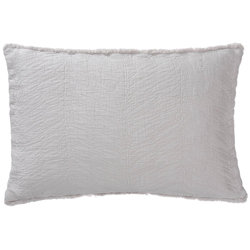 Ruivo Cotton Bedspread [Light grey]