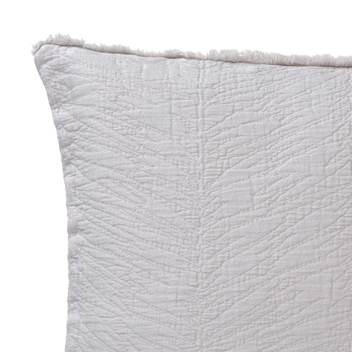 Ruivo cushion cover, light grey, 100% cotton | URBANARA cushion covers