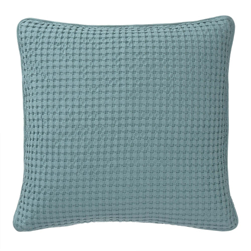 Veiros cushion cover, green grey, 100% cotton