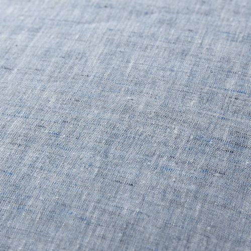 Sameiro cushion cover, dark grey blue & white, 100% linen |High quality homewares