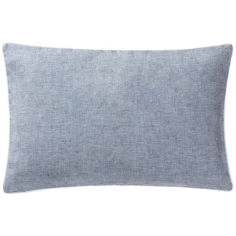 Sameiro cushion cover, dark grey blue & white, 100% linen