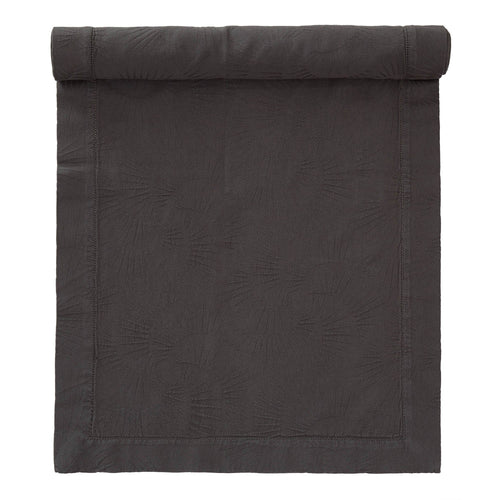 Espinho table runner, charcoal, 100% cotton
