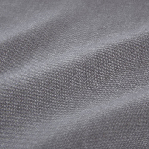 Vilar pillowcase, stone grey, 100% organic cotton |High quality homewares