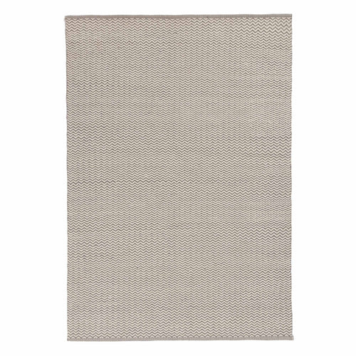 Pandim rug, grey & off-white, 100% wool | URBANARA wool rugs
