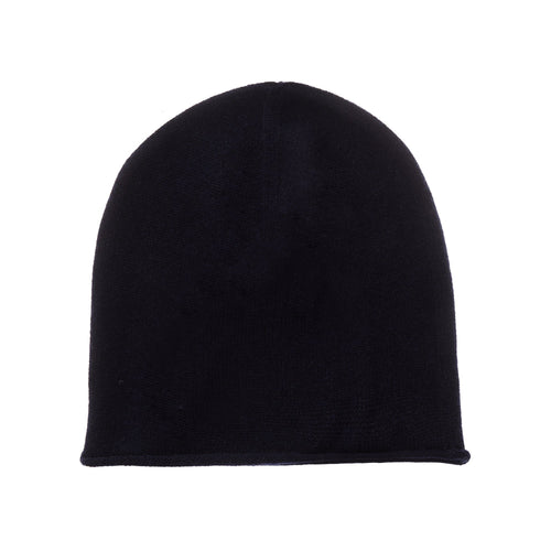 Nora hat, midnight blue, 50% cashmere wool & 50% wool
