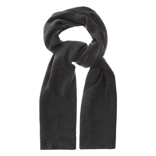 Nora scarf, charcoal, 50% cashmere wool & 50% wool